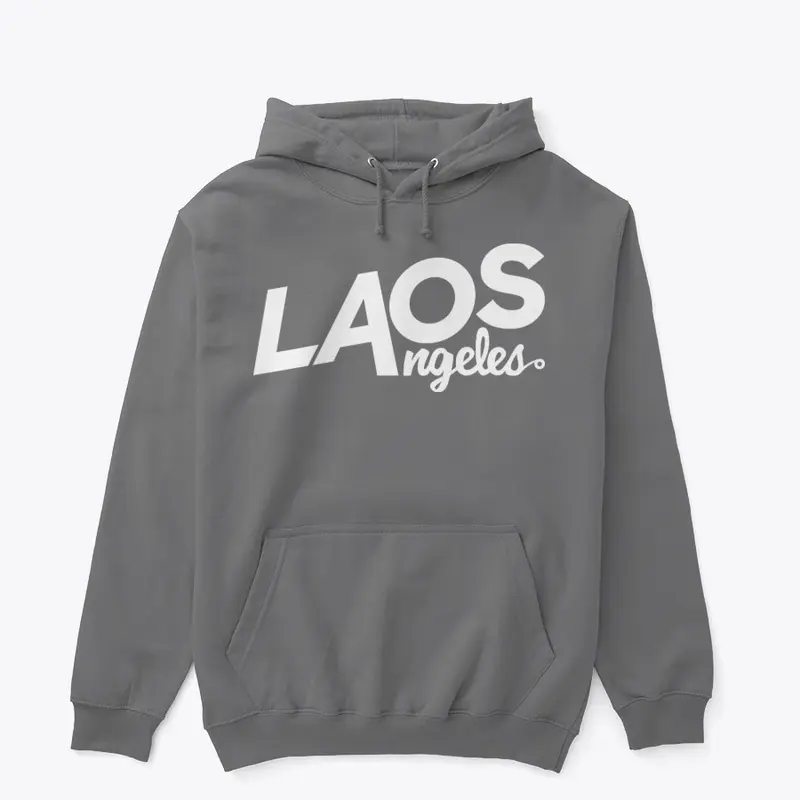 Laos Angeles White Logo