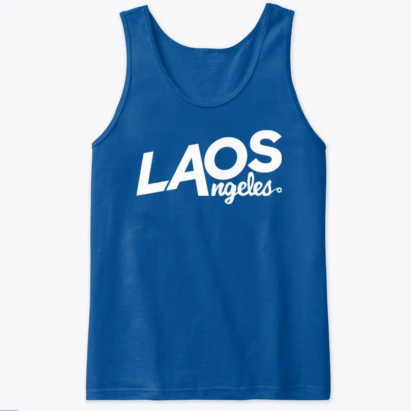 Laos Angeles White Logo