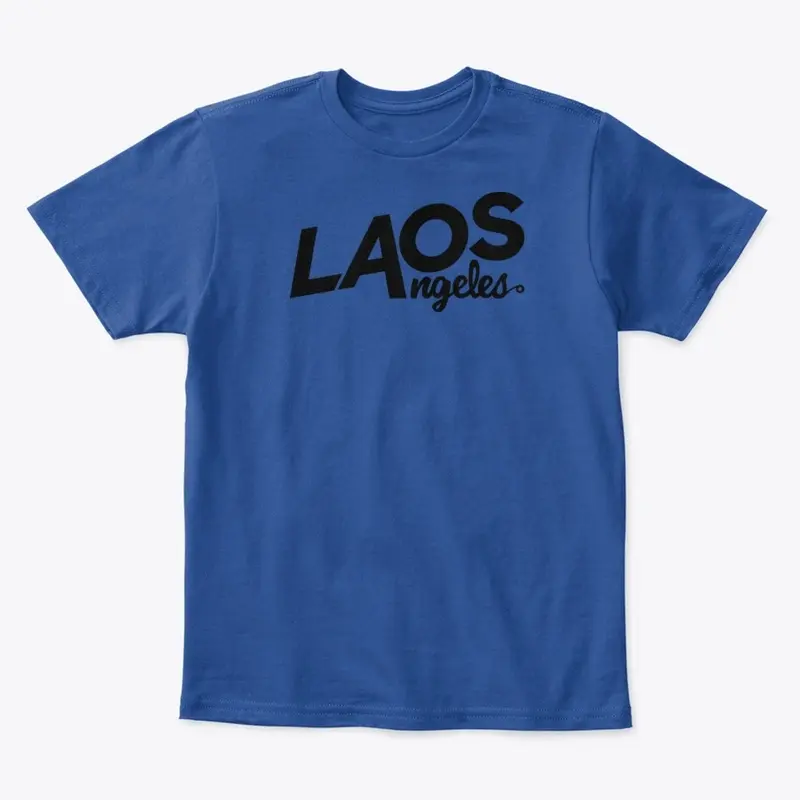 Laos Angeles Black Logo 