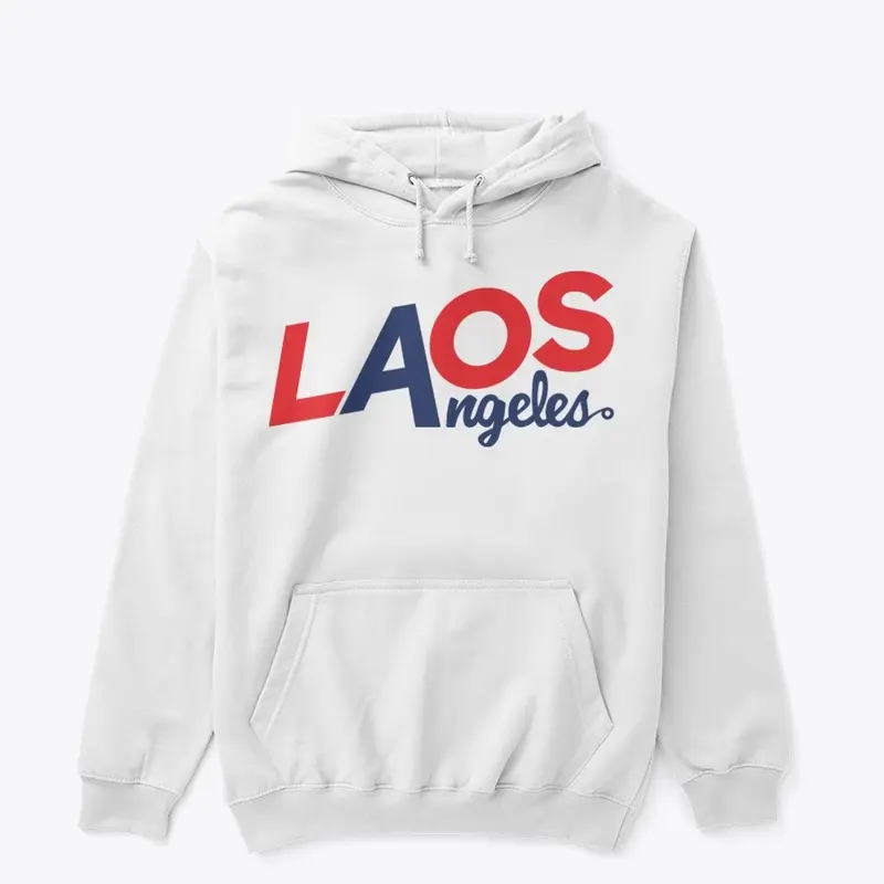 Laos Angeles Red & Blue Logo