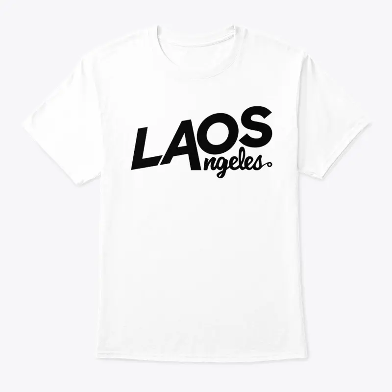 Laos Angeles Black Logo 