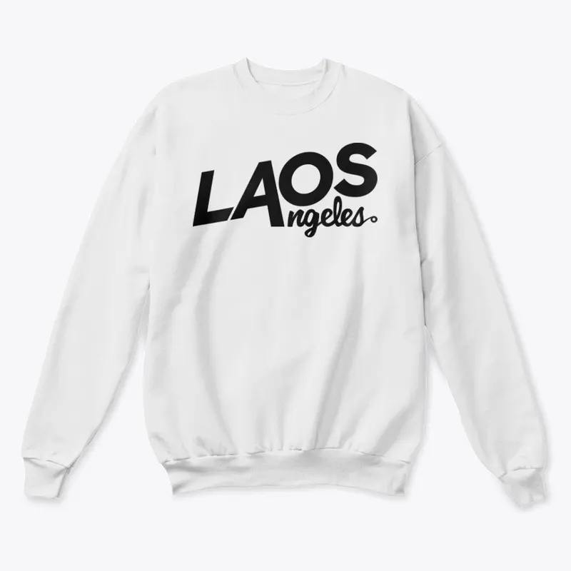 Laos Angeles Black Logo 