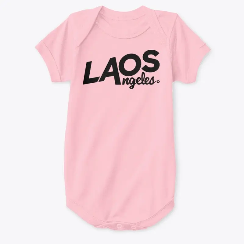 Laos Angeles Black Logo 