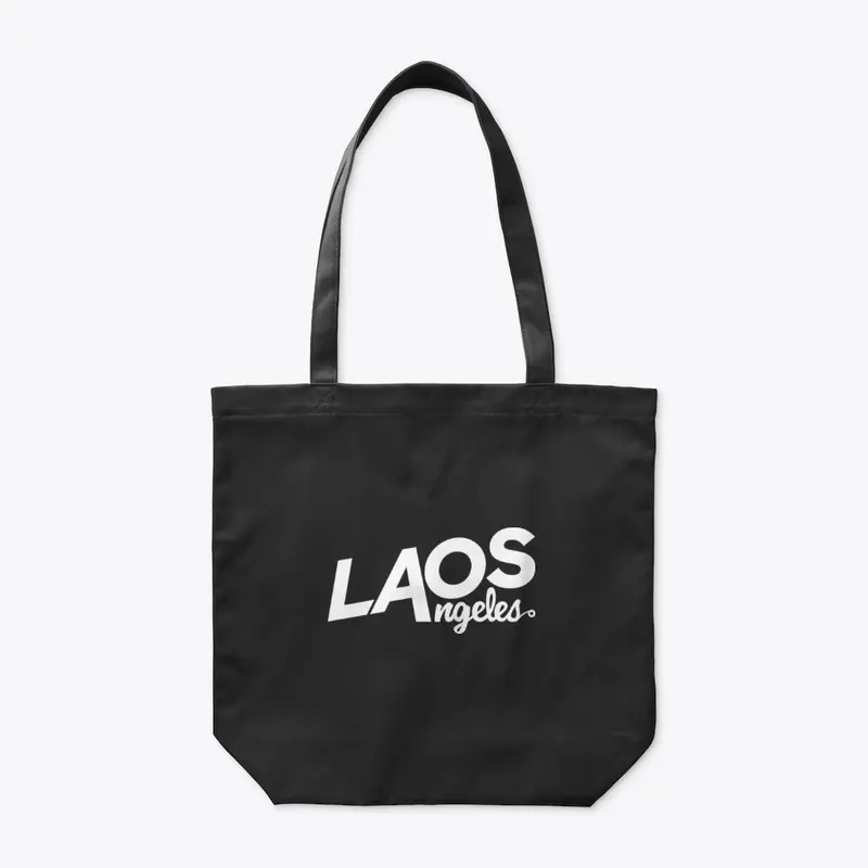 Laos Angeles White Logo