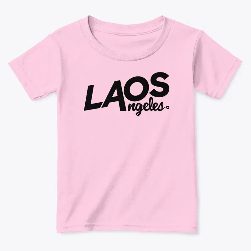 Laos Angeles Black Logo 