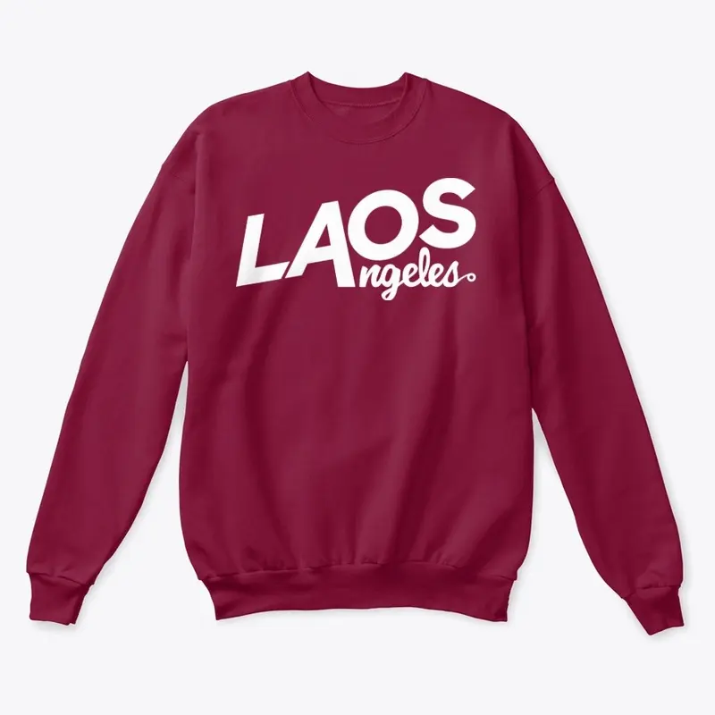 Laos Angeles White Logo