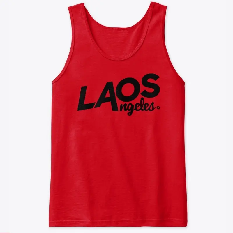 Laos Angeles Black Logo 