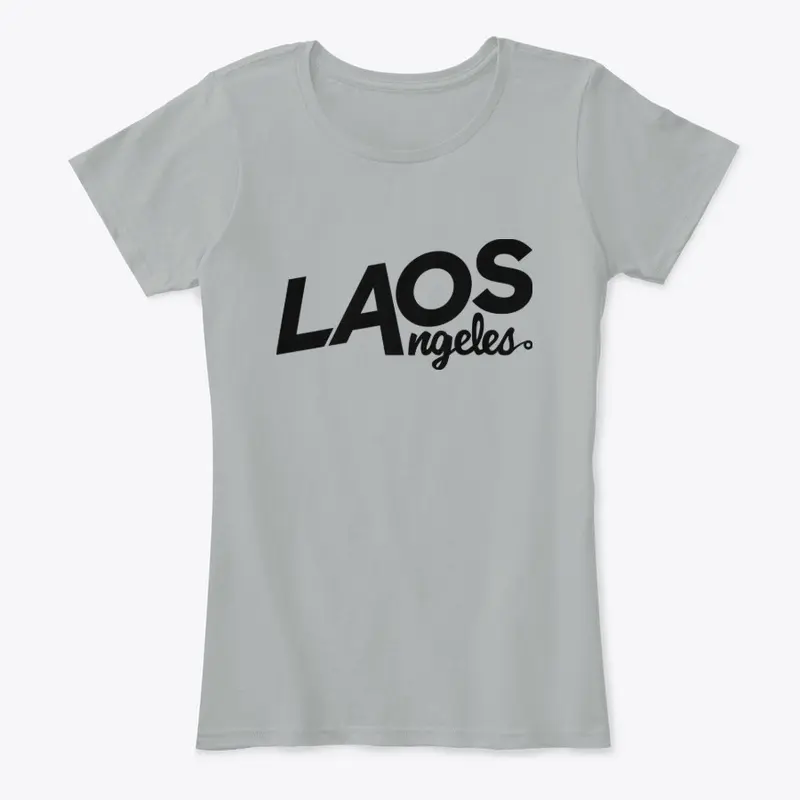 Laos Angeles Black Logo 