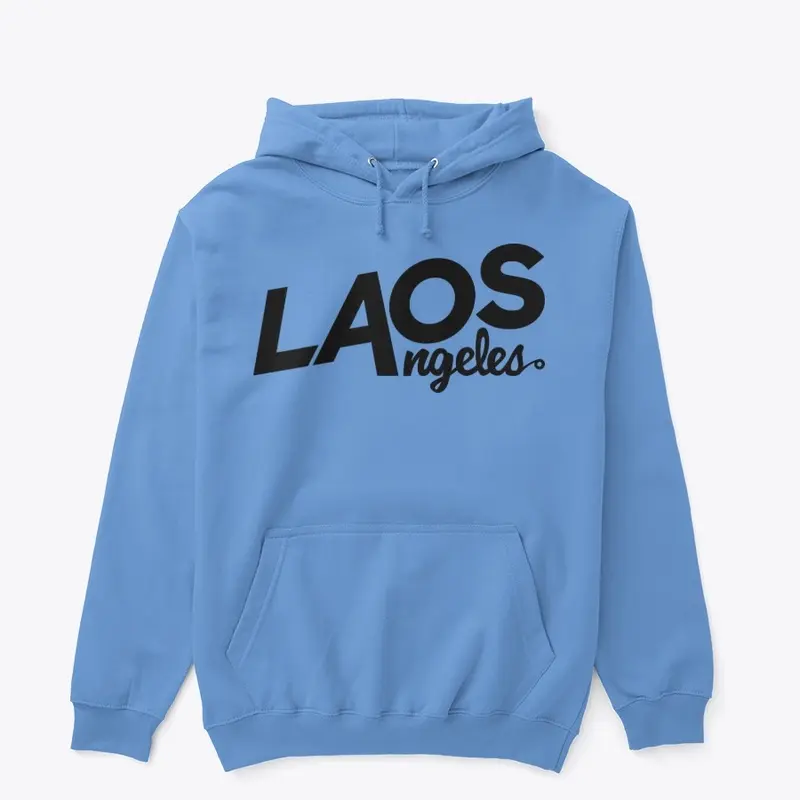 Laos Angeles Black Logo 